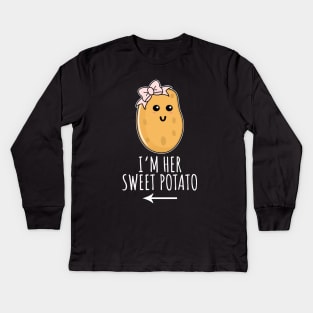 I'm Her Sweet Potato Kids Long Sleeve T-Shirt